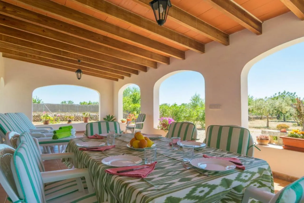 S'Estret Villa Santanyi Spanien